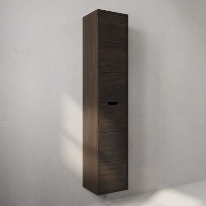 Meuble de salle de bains GRIBSKOV 175 cm brun/chêne