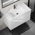 Meuble de salle de bains KENWOOD 91 cm avec lavabo, blanc