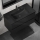 Meuble de salle de bains KENWOOD 91 cm avec lavabo, noir