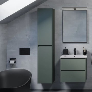 Meuble de salle de bains LYKE 174 cm, vert