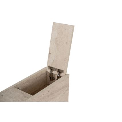 Meuble de salle de bains MELODY, décor marbre beige