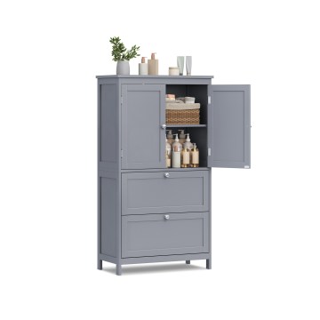Meuble de salle de bains MOKU 60x30 cm gris