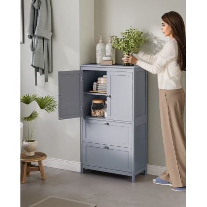 Meuble de salle de bains MOKU 60x30 cm gris