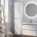Meuble de salle de bains MOLDE 35x174x32 cm blanc