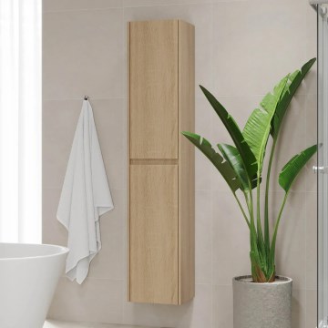 Meuble de salle de bains MOLDE 35x174x32 cm chêne