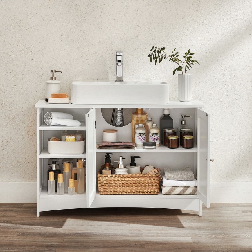 Meuble de salle de bains REMI blanc