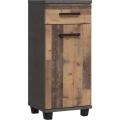 Meuble de salle de bains VENOM anthracite/marron