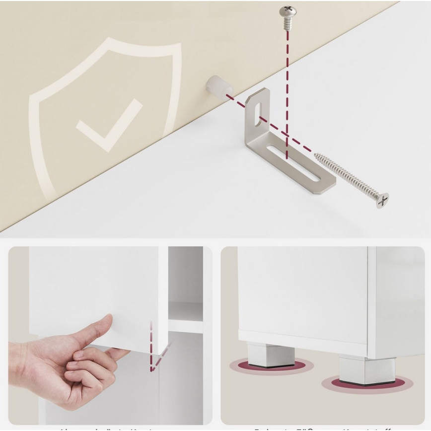 Meuble KATY blanc
