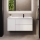 Meuble-lavabo HELSINKI 115 cm version droite/blanc