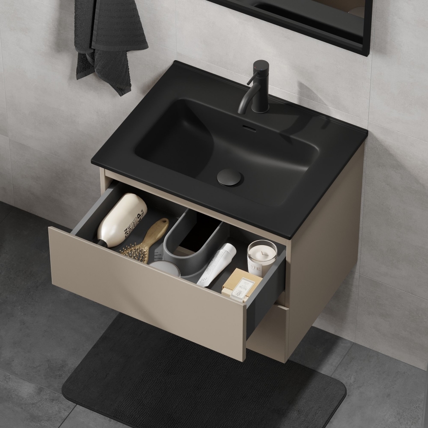Meuble-lavabo KENWOOD 61x52x45 cm Marakesh/noir