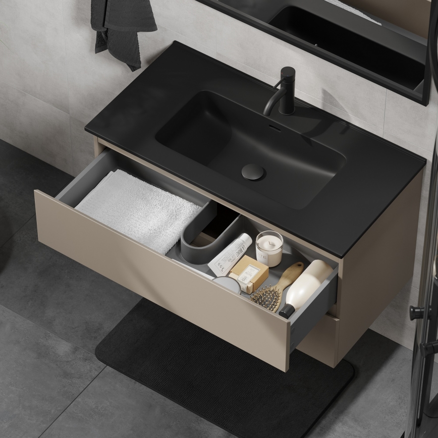 Meuble-lavabo KENWOOD 91 cm Marakesh/noir