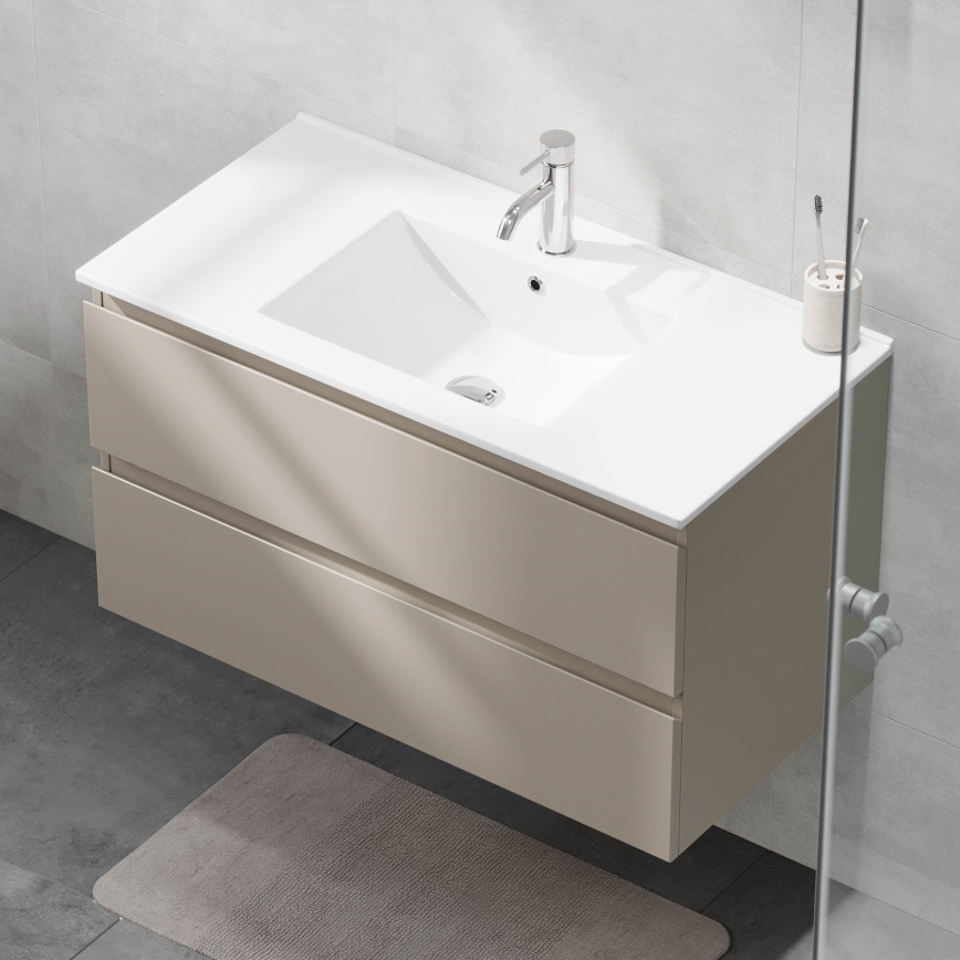 Meuble-lavabo pour salle de bains KENWOOD 91x50x45 cm Marakesh