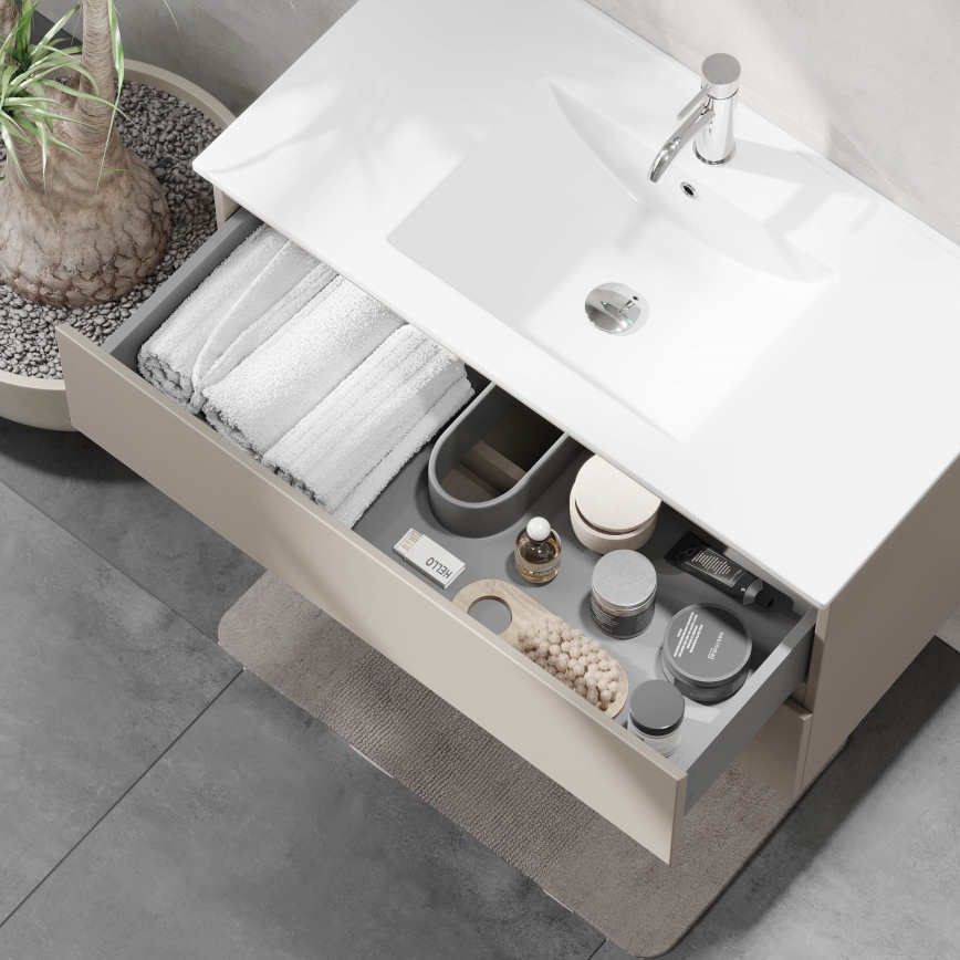 Meuble-lavabo pour salle de bains KENWOOD 91x50x45 cm Marakesh