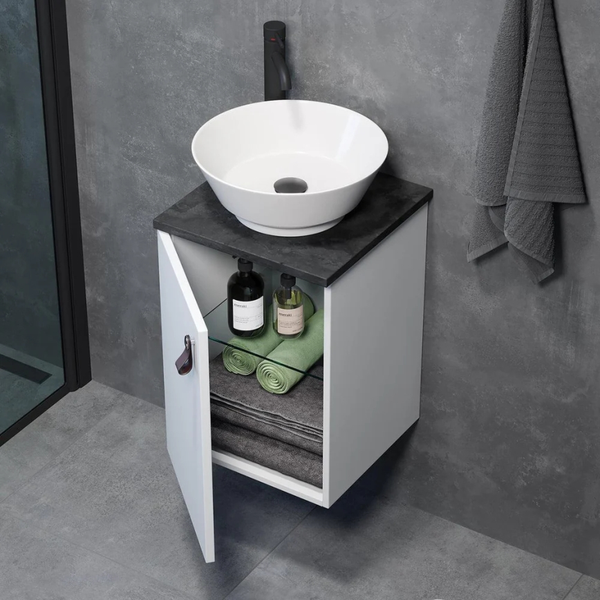 Meuble-lavabo TAARNHOLM blanc