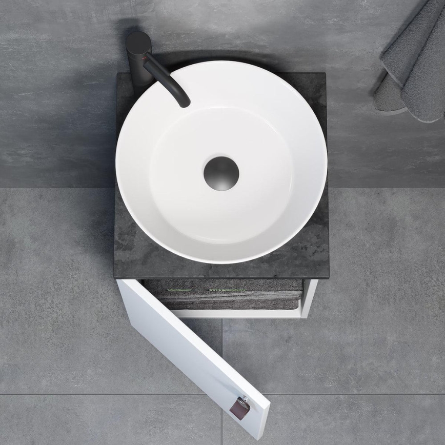 Meuble-lavabo TAARNHOLM blanc