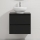 Meuble-lavabo TRONDHEIM/DRAMMEN 60x57x46 cm noir/blanc