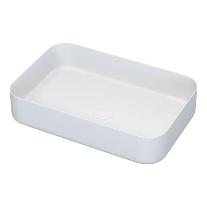 Meuble-lavabo TRONDHEIM/LJORDAL 90 x 57 x 46 cm noyer/blanc