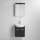 Meuble-lavabo Vang + armoire-miroir LED 230V IP44 noir