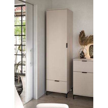 Meuble LORA avec tiroir, beige