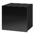 Meuble mural CALABRINI 34x34 cm noir
