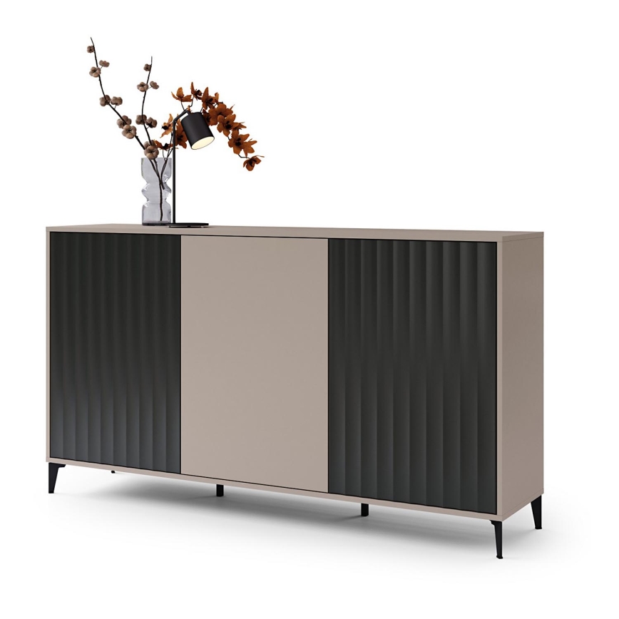 Meuble RONJA taupe/noir