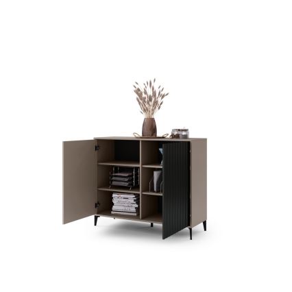 Meuble RONJA taupe/noir