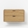 Meuble sous-lavabo GRIBSKOV 100 cm beige/chêne