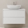 Meuble sous-lavabo TRONDHEIM 90x57x46 cm blanc