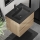 Meuble sous-vasque CONOR 61 cm chêne/noir