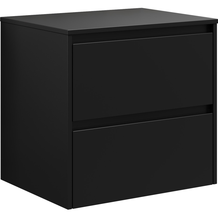 Meuble sous-vasque TRONDHEIM pour lavabo 60x57x46 cm noir