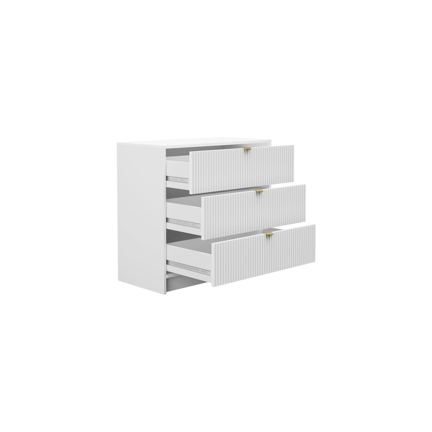 Meuble TIRENO 75x80 cm blanc