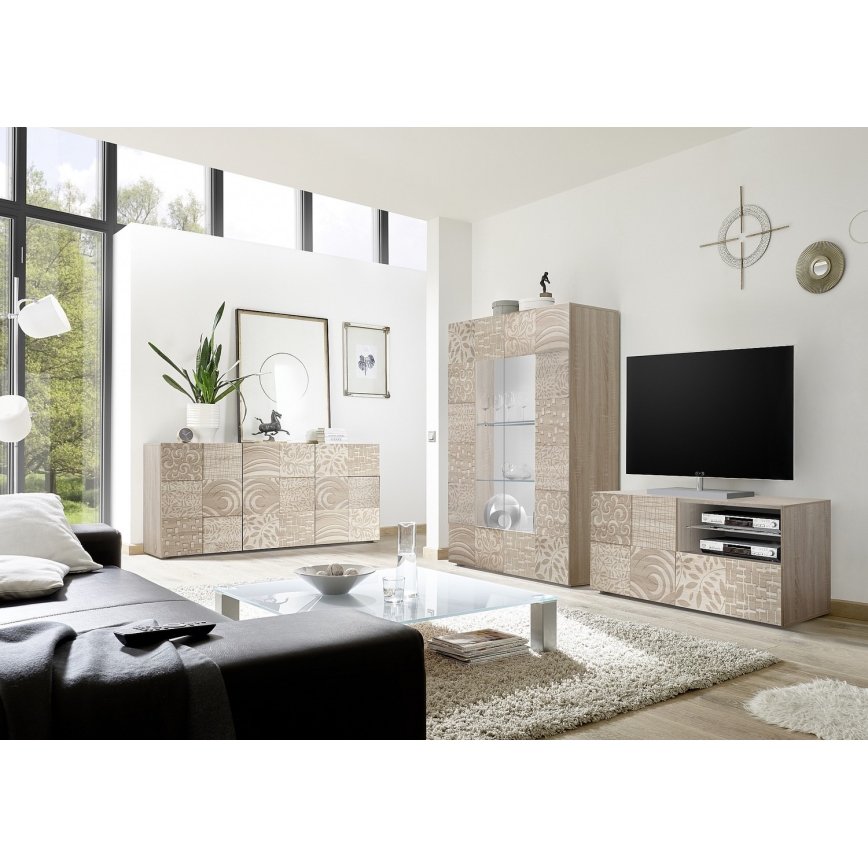 Meuble TV ARIA, chêne sonoma