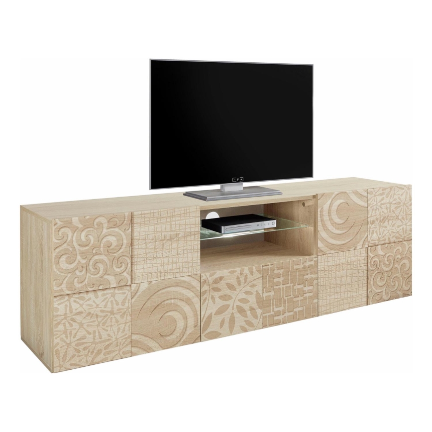 Meuble TV ARIA chêne Sonoma