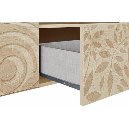 Meuble TV ARIA chêne Sonoma