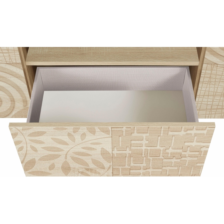 Meuble TV ARIA chêne Sonoma