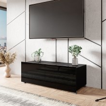 Meuble TV CALABRINI 37x100 cm noir