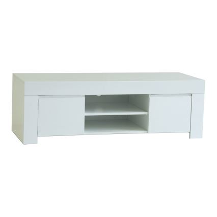 Meuble TV FINERA blanc