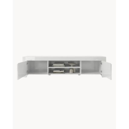 Meuble TV FINERA blanc
