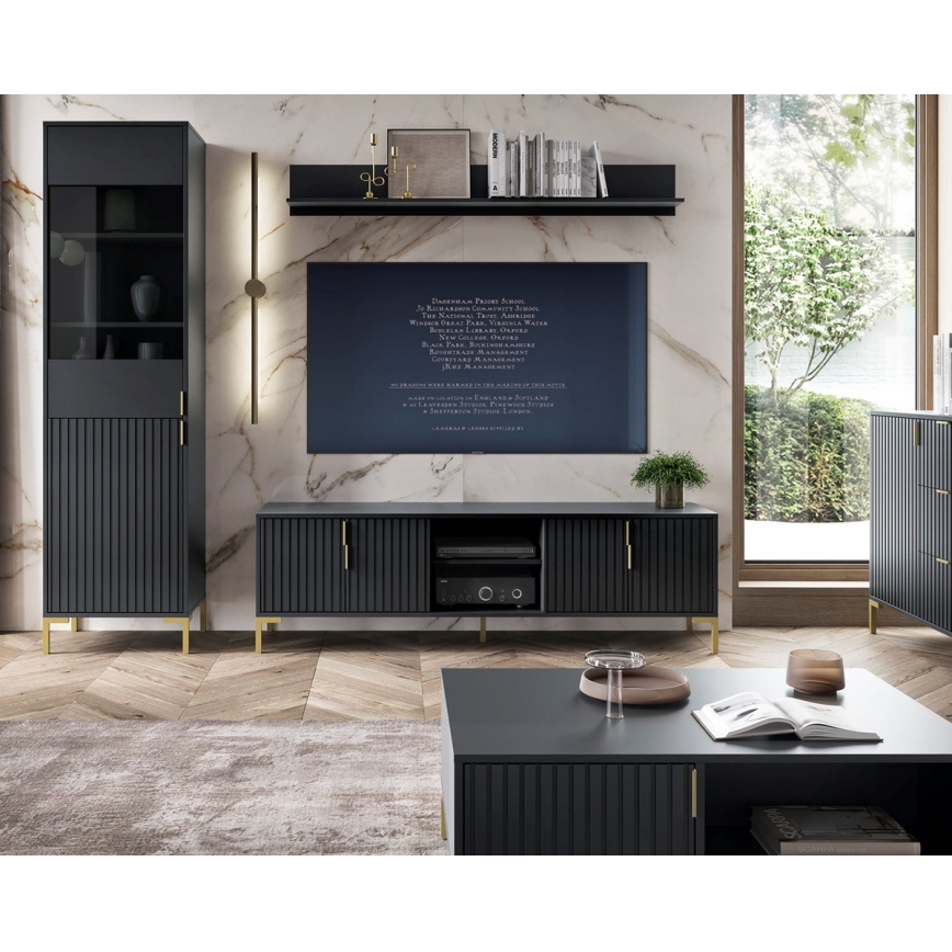Meuble TV FLOP noir