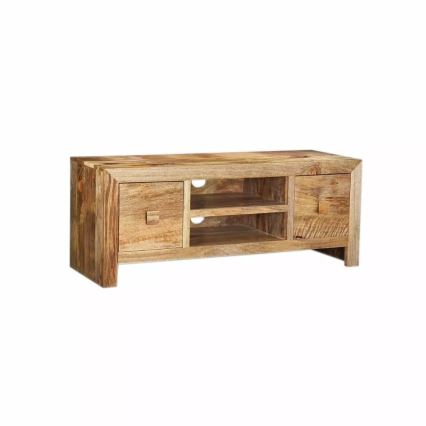 Meuble TV HINA 50x150 cm bois massif/manguier