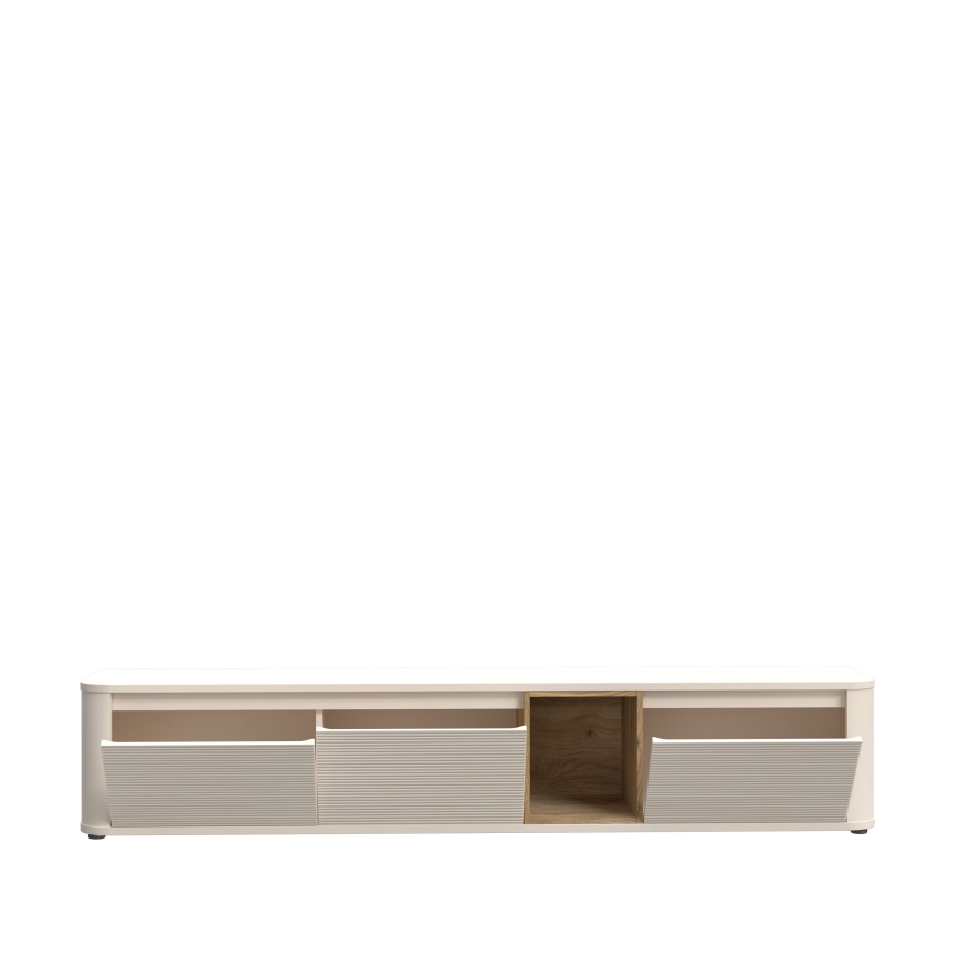 Meuble TV INAR beige/marron