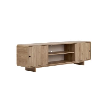 Meuble TV KABIN 180 x 34 cm, chêne