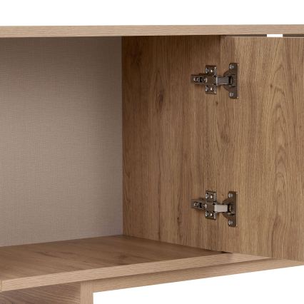 Meuble TV KABIN 180 x 34 cm, chêne