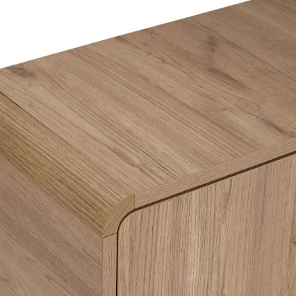 Meuble TV KABIN 180 x 34 cm, chêne