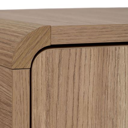Meuble TV KABIN 180 x 34 cm, chêne