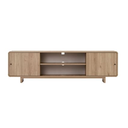 Meuble TV KABIN 180 x 34 cm, chêne