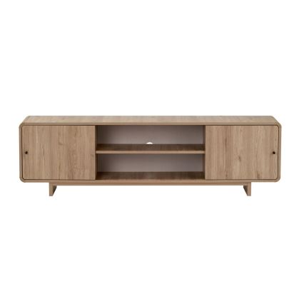 Meuble TV KABIN 180 x 34 cm, chêne
