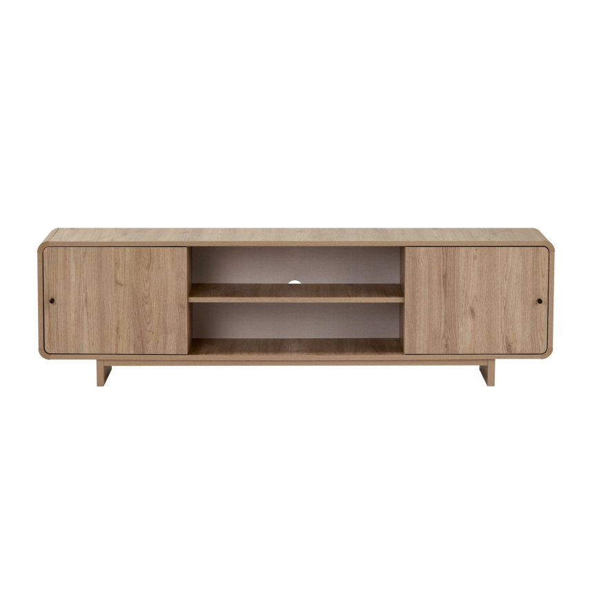 Meuble TV KABIN 180 x 34 cm, chêne