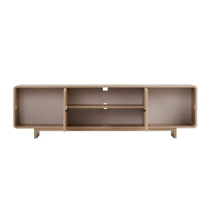 Meuble TV KABIN 180 x 34 cm, chêne