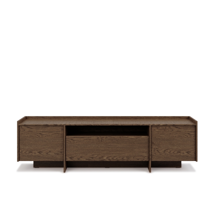 Meuble TV KEMI 197 x 57 cm en chêne